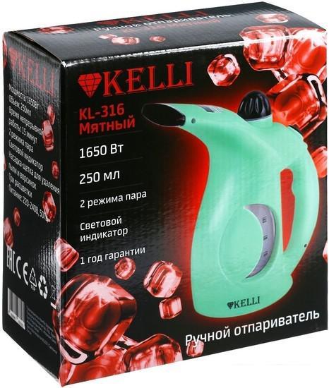 Отпариватель KELLI KL-316 (мятный) - фото 7 - id-p220711695