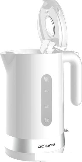Электрический чайник Polaris PWK 1803C Water Way Pro (белый) - фото 4 - id-p220959948