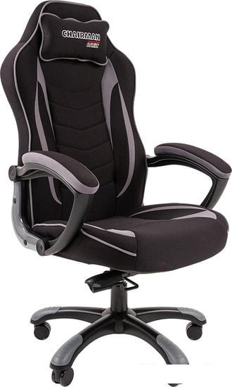 Кресло CHAIRMAN Game 28 (черный/серый)