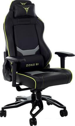 Кресло Zone51 Cyberpunk (черный/зеленый), фото 2