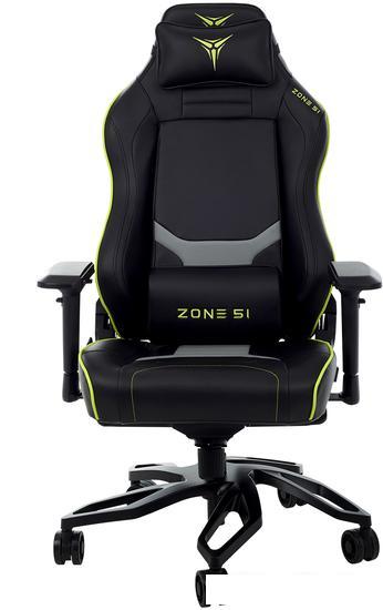 Кресло Zone51 Cyberpunk (черный/зеленый) - фото 2 - id-p220780879