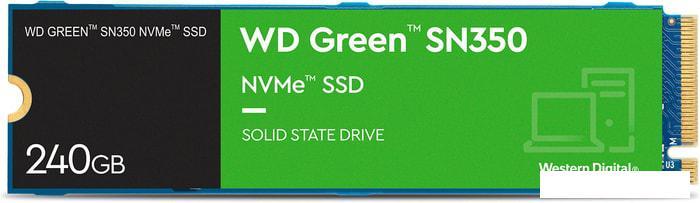 SSD WD Green SN350 240GB WDS240G2G0C - фото 1 - id-p220780897