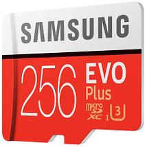 Карта памяти Samsung EVO Plus microSDXC 256GB + адаптер, фото 2