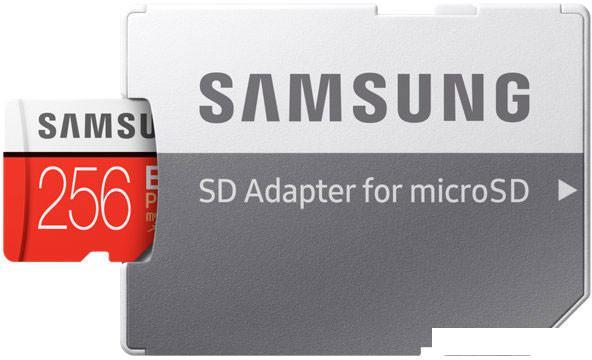 Карта памяти Samsung EVO Plus microSDXC 256GB + адаптер - фото 5 - id-p220932282