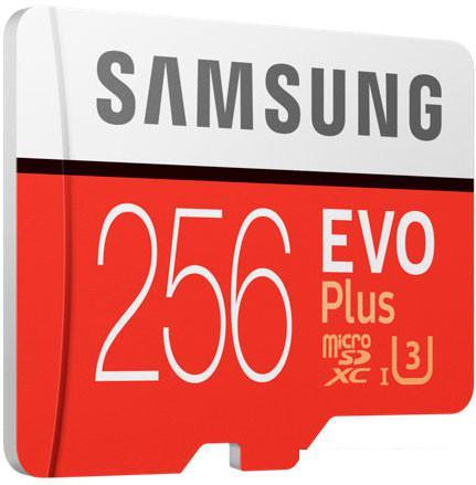 Карта памяти Samsung EVO Plus microSDXC 256GB + адаптер - фото 7 - id-p220932282