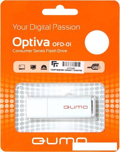 USB Flash QUMO Optiva 01 64Gb White