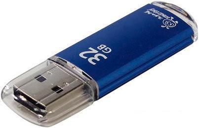 USB Flash Smart Buy V-Cut 32GB (голубой) [SB32GBVC-B]