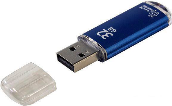USB Flash Smart Buy V-Cut 32GB (голубой) [SB32GBVC-B], фото 2