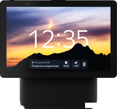 Колонка с умным дисплеем Яндекс Станция Дуо Макс (черный), фото 2