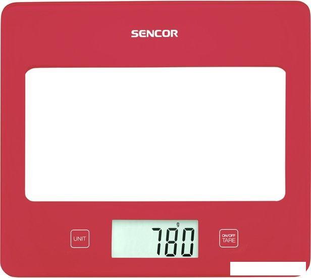 Кухонные весы Sencor SKS 5024RD - фото 2 - id-p220959361
