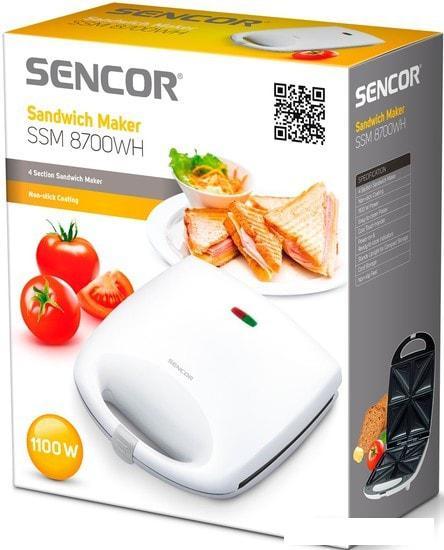 Сэндвичница Sencor SSM 8700WH - фото 3 - id-p220959483