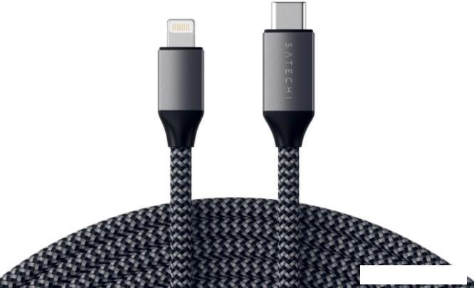 Кабель Satechi USB-C to Lightning MFI ST-TCL18M, фото 2