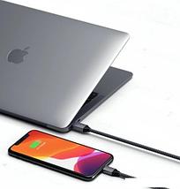 Кабель Satechi USB-C to Lightning MFI ST-TCL18M, фото 3