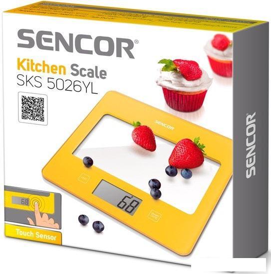 Кухонные весы Sencor SKS 5026YL - фото 6 - id-p220959487