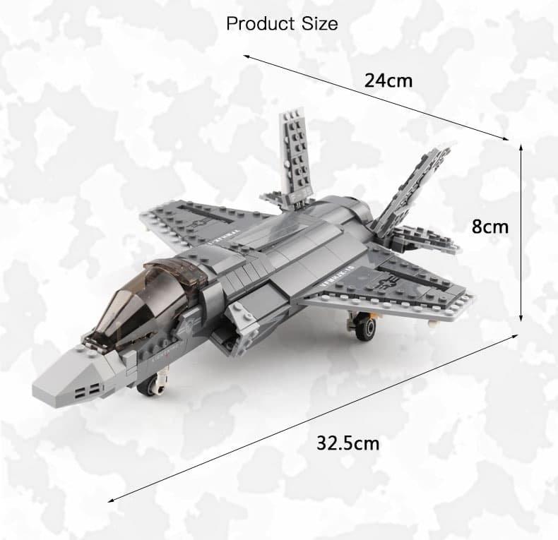 Конструктор XINGBAO «Истребитель F-35 Fighter» XB-06026 - фото 4 - id-p220975880