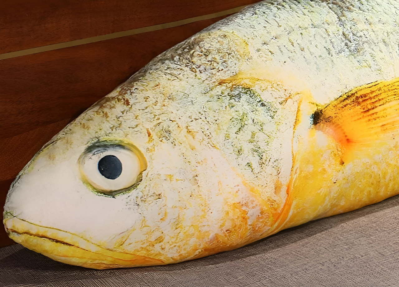 Мягкая игрушка 180 см большая рыба сельдь килька плюшевая - фото 4 - id-p220975883