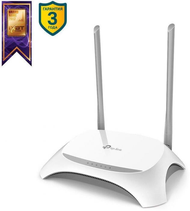 Wi-Fi роутер TP-LINK TL-WR842N беспроводная точка доступа - фото 3 - id-p215922394