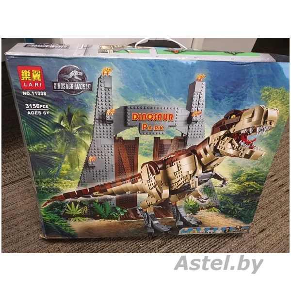 Конструктор Lari Dinosaur World Ярость Ти-Рекса арт.11338 (3156 деталей) - фото 6 - id-p219697540