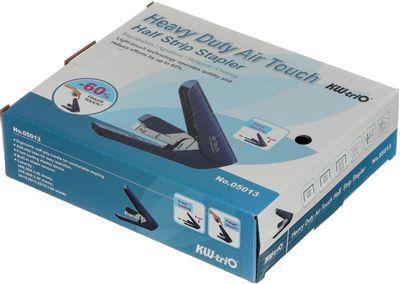 Степлер KW-TRIO Air touch Half strip, 60 листов, 100 скоб, синий [05013-blu] - фото 10 - id-p220450411