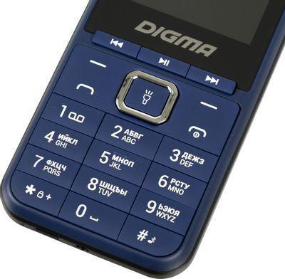 Сотовый телефон Digma LINX B241, темно-синий - фото 10 - id-p220450439