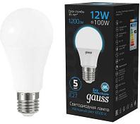 Упаковка ламп LED GAUSS E27, груша, 12Вт, 102502312, 10 шт.