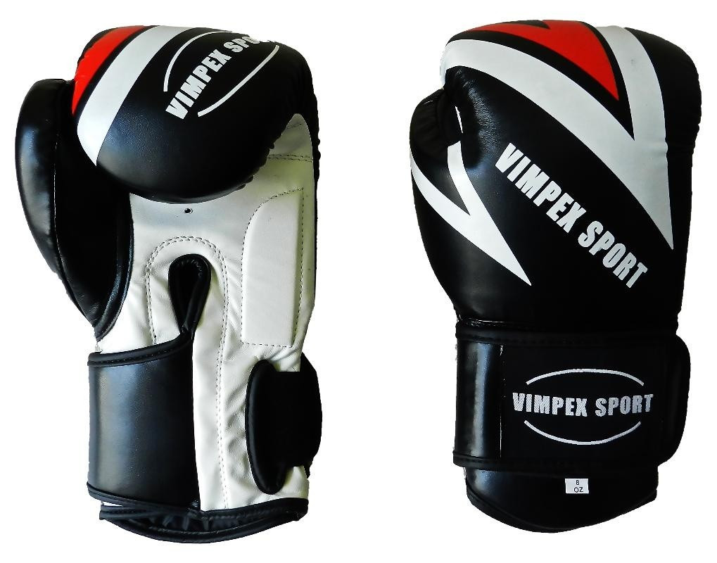 Перчатки боксерские Vimpex Sport 3092 ПУ (4, 6, 8, 10, 12 унций) - фото 1 - id-p220976195