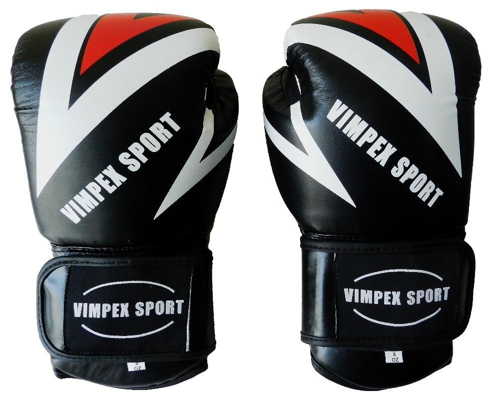Перчатки боксерские Vimpex Sport 3092 ПУ (4, 6, 8, 10, 12 унций) - фото 2 - id-p220976195