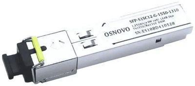 Модуль OSNOVO SFP-S1SC12-G-1550-1310, желтый - фото 1 - id-p220451574