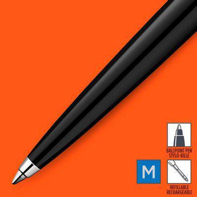 Ручка шариков. Parker Jotter Originals K60 (CW2096873) Black CT M чернила син. блистер - фото 2 - id-p220450682