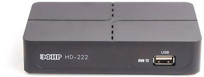 Ресивер DVB-T2 Сигнал Эфир HD-222, черный - фото 2 - id-p220450740