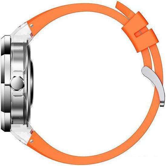 Умные часы Hoco Y13 (серебристый/оранжевый) - фото 2 - id-p220709573