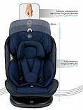 Детское автокресло Amarobaby Brilliant Isofix AMARO-2003-BrSi (синий), фото 6