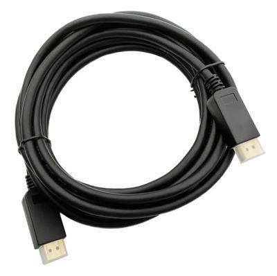 Кабель аудио-видео Buro v 1.2, DisplayPort (m) - DisplayPort (m) , ver 1.2, 5м, GOLD, черный [bhp dpp_1.2-5] - фото 1 - id-p220589522