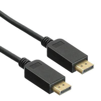 Кабель аудио-видео Buro v 1.2, DisplayPort (m) - DisplayPort (m) , ver 1.2, 5м, GOLD, черный [bhp dpp_1.2-5] - фото 5 - id-p220589522