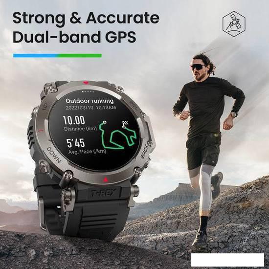 Умные часы Amazfit T-Rex Ultra (черный) - фото 5 - id-p220709624