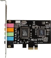 Звуковая карта PCI-E 8738, 4.0, bulk [asia pcie 8738]