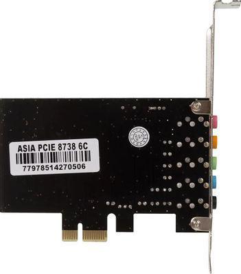 Звуковая карта PCI-E 8738, 4.0, bulk [asia pcie 8738] - фото 3 - id-p220589597