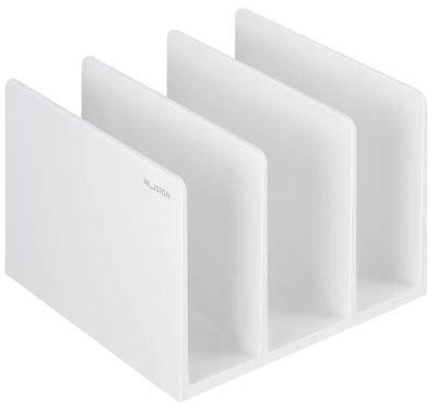 Подставка-ограничитель для книг Deli ENS006WHITE, 162x162x122мм - фото 1 - id-p220450867