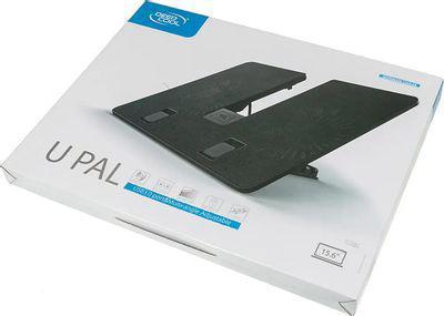Подставка для ноутбука DeepCool U PAL, 15.6", 390х280х28 мм, 1хUSB, вентиляторы 2 х 140 мм, 765г, черный - фото 6 - id-p220450878