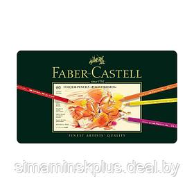 Карандаши художественные набор Faber-Castell Polychromos® 60 цветов, в металлической коробке