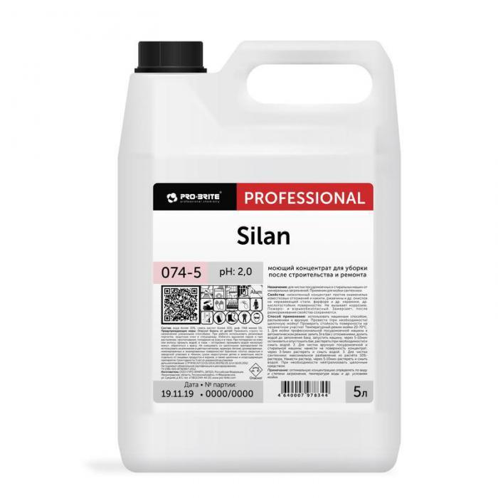 Средство для чистки посудомоечных и стиральных машин Pro-Brite Silan 5L 074-5 - фото 1 - id-p220897701