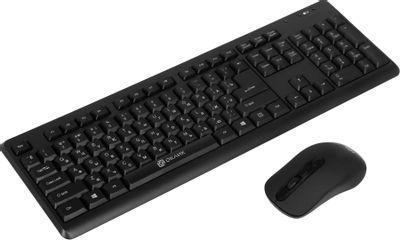 Комплект (клавиатура+мышь) Oklick 270M, USB, беспроводной, черный [337455] - фото 8 - id-p220451837