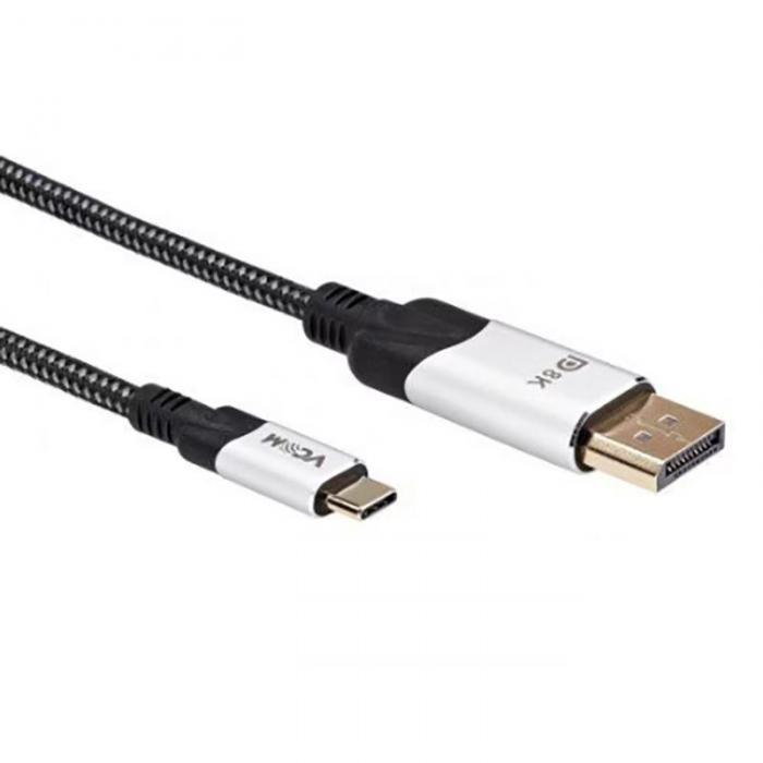 Vcom USB 3.1 Type-C - DisplayPort 1.8m CU422MCV-1.8M - фото 1 - id-p220897724