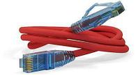 Патч-корд Hyperline PC-LPM-UTP-RJ45-RJ45-C6-5M-LSZH-RD, вилка RJ-45, вилка RJ-45, кат.6, LSZH, 5м, красный