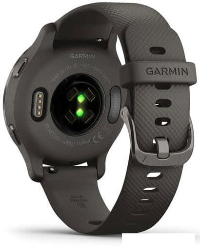 Умные часы Garmin Venu 2S (сланцевая нержавеющая сталь/черный) - фото 8 - id-p220709941