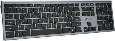 Клавиатура Oklick 890S, USB, серый + черный [1784239] - фото 6 - id-p220451967