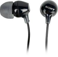 Наушники Sony MDR-EX15AP, 3.5 мм, вкладыши, черный