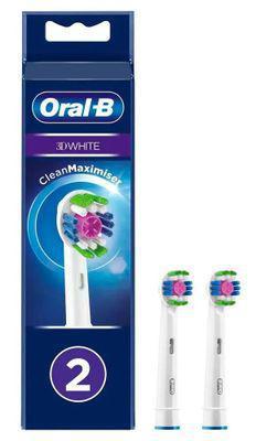 Насадка для зубных щеток Oral-B 3D White EB18pRB, 2 шт [80347231] - фото 1 - id-p220451231