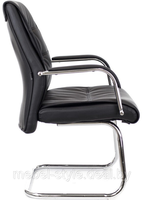 Кресло EVERPROF БОНД CF стиль хром, BOND CF Chrome в коже ECO - фото 2 - id-p201928094