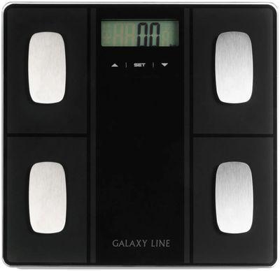 Напольные весы GALAXY LINE GL 4854, до 150кг, цвет: черный [гл4854лчерн] - фото 1 - id-p220451241